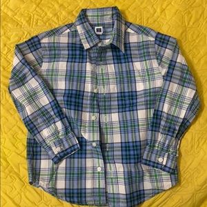 Janie and jack boys 4T button up shirt
